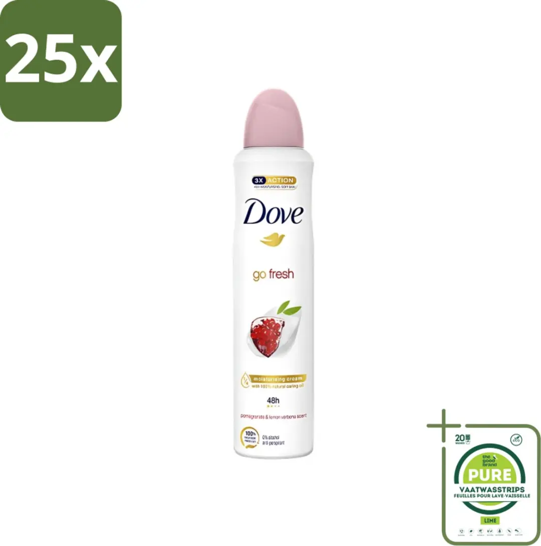 Dove Deodorant Spray Go Fresh Granaatappel Citroenverbena 250ml