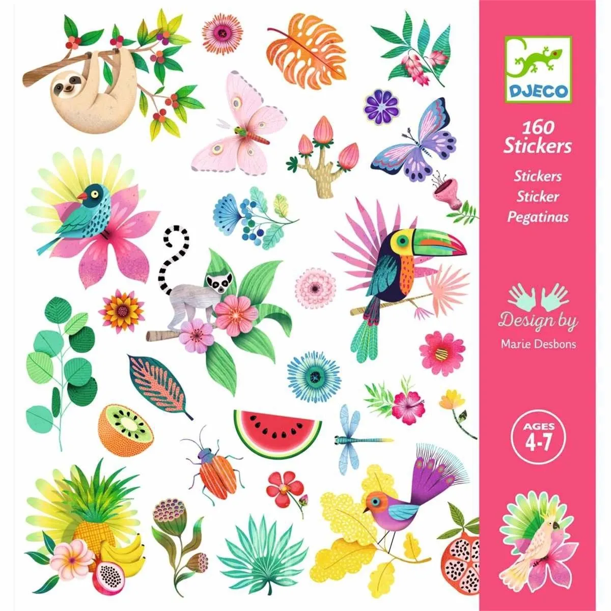 Djeco Stickers Paradijs