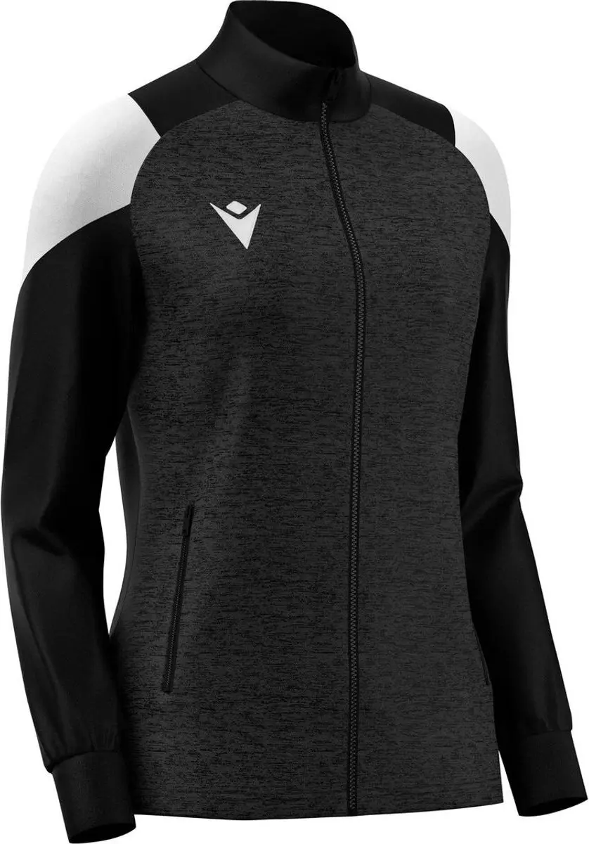 Macron Glory Valkyria Trainingsvest Dames - S - Zwart