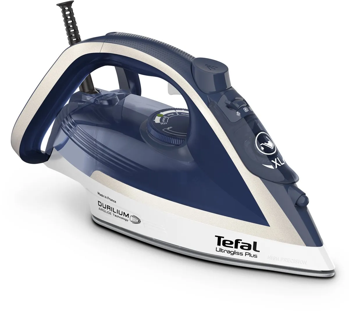 Tefal Ultragliss Plus FV6812 Stoomstrijkijzer 2000W - Blauw/Zilver