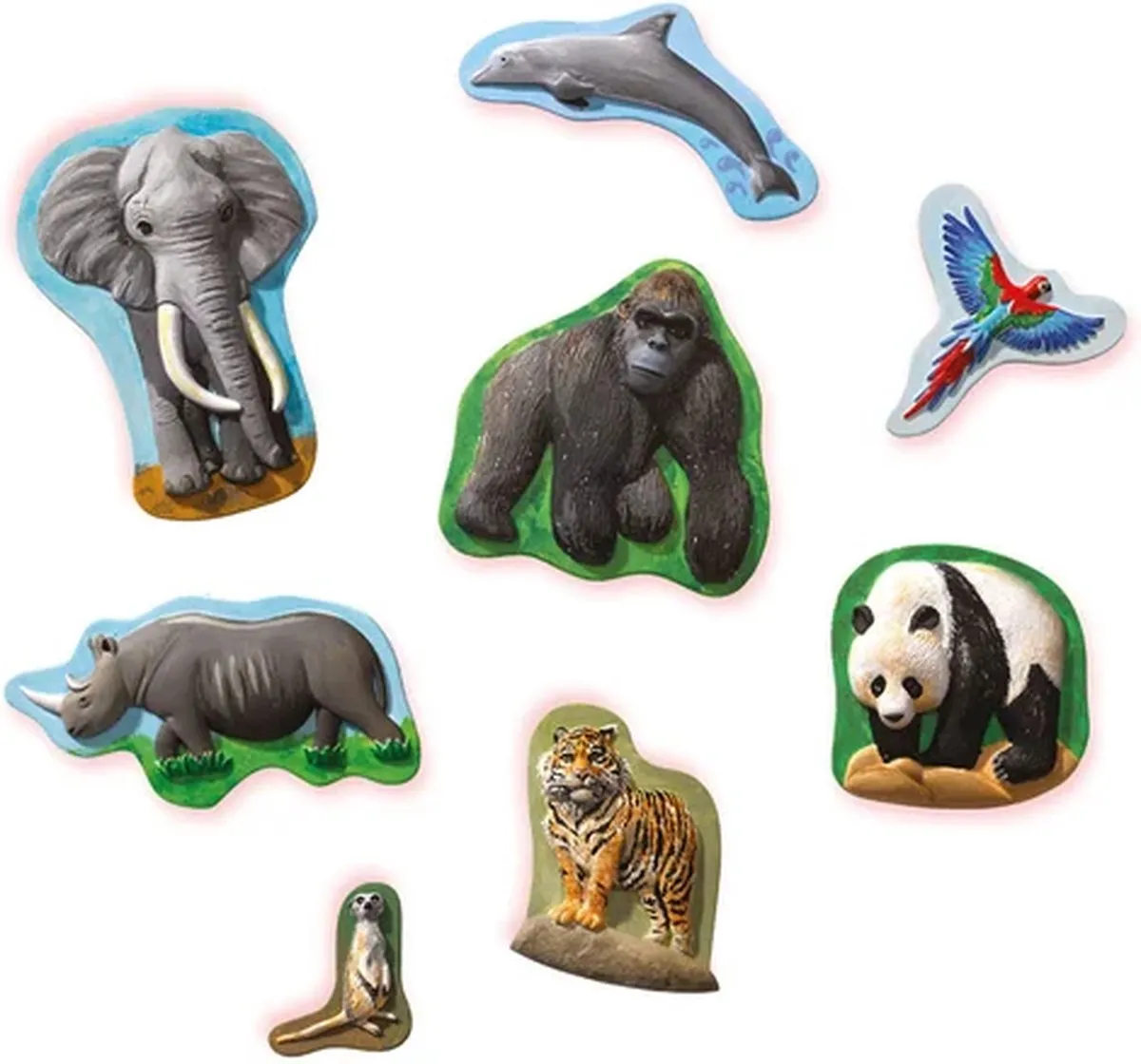SES Creative Gieten en Schilderen Dieren - 11 Stuks