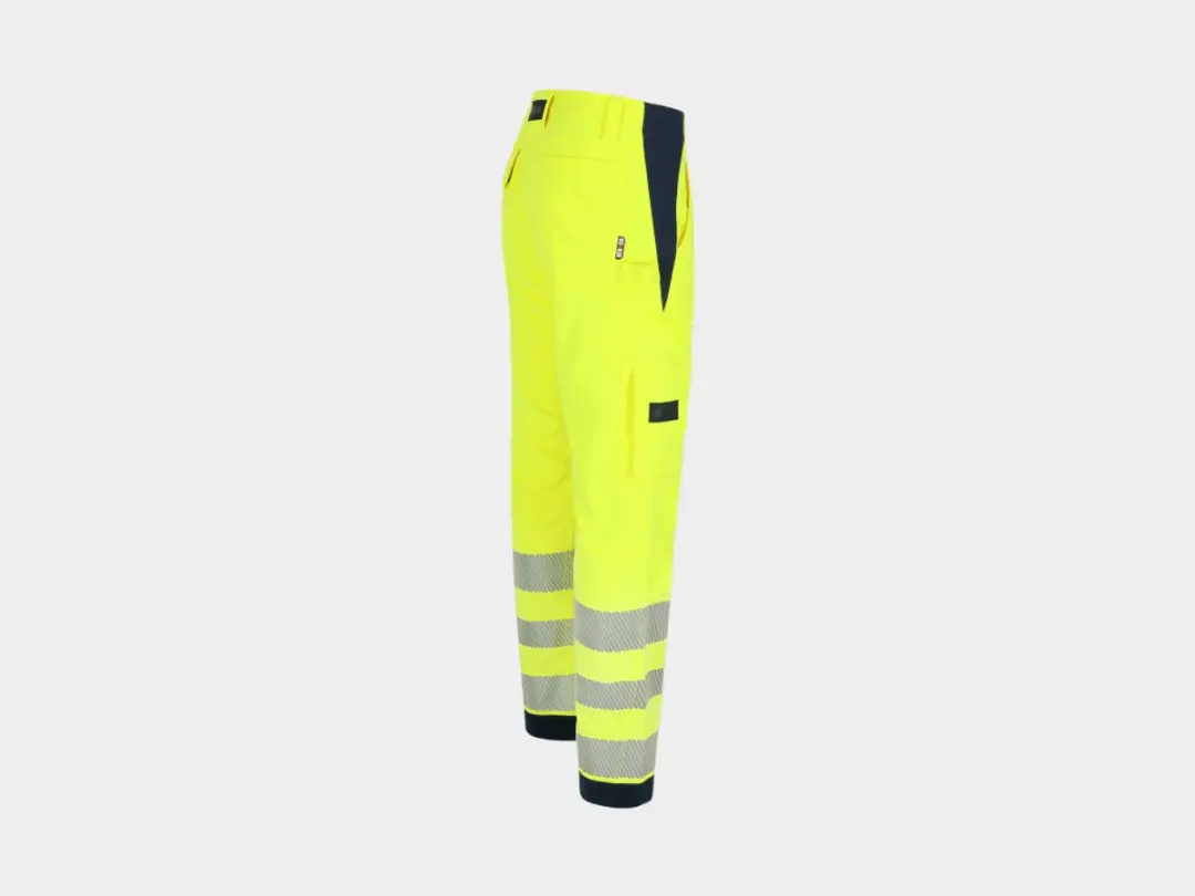 Herock Torex High Vis Werkbroek Heren Geel - Maat 54