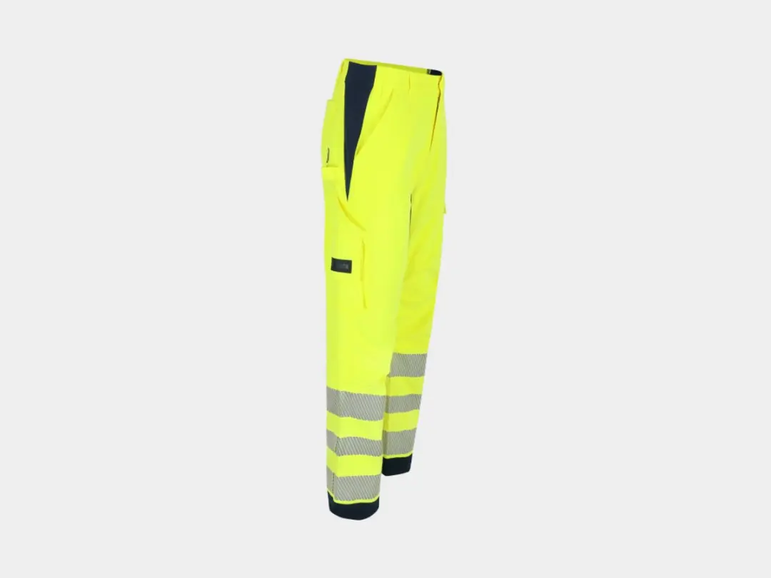 Herock Torex High Vis Werkbroek Heren Geel - Maat 54