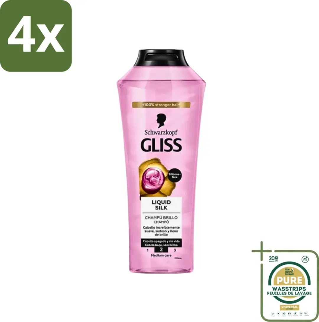 Gliss Kur Liquid Silk Shampoo 400ml