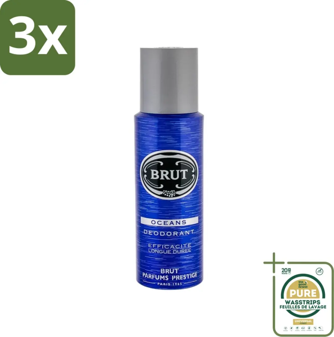 Brut Deodorant Spray Oceans 600ml
