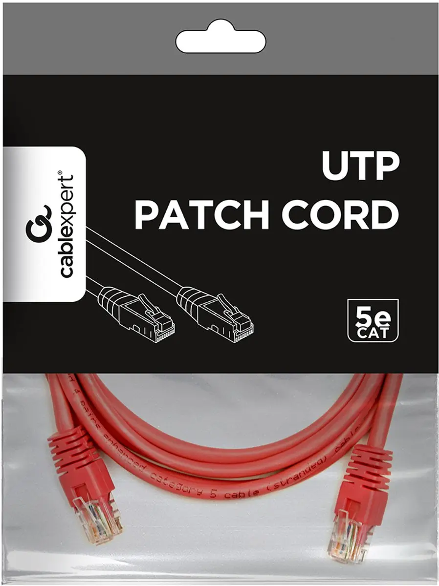 Gembird UTP Kabel Categorie 5e PP12 Roze - 2m