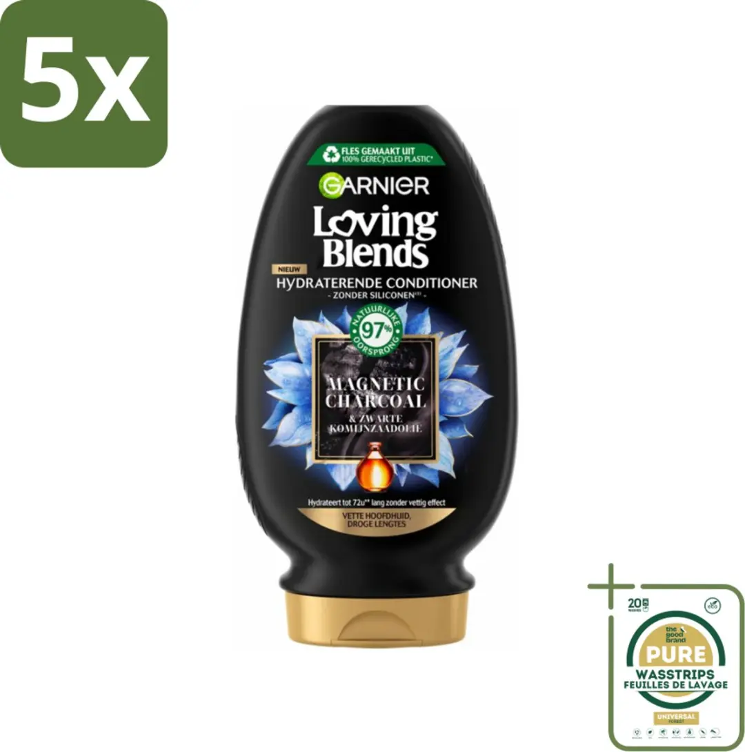 Garnier Loving Blends Magnetic Charcoal Conditioner 250ml