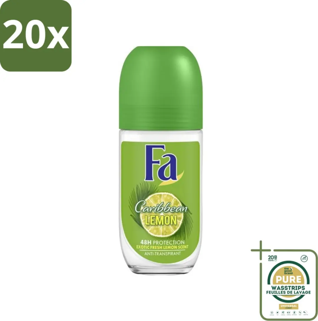 Fa Deodorant Roller Caribbean Lemon 50ml