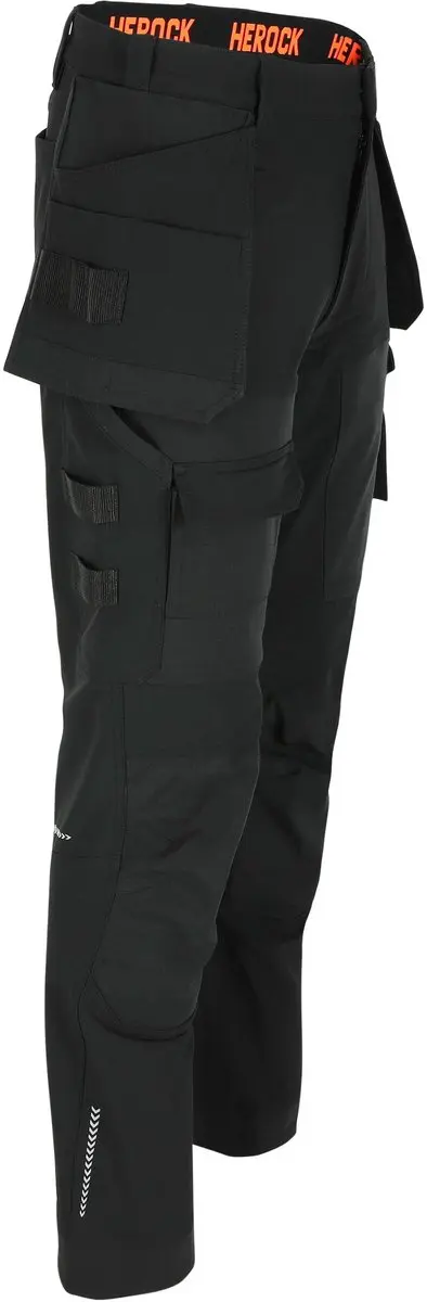 Herock Sparo Shortleg Werkbroek 50 - Zwart