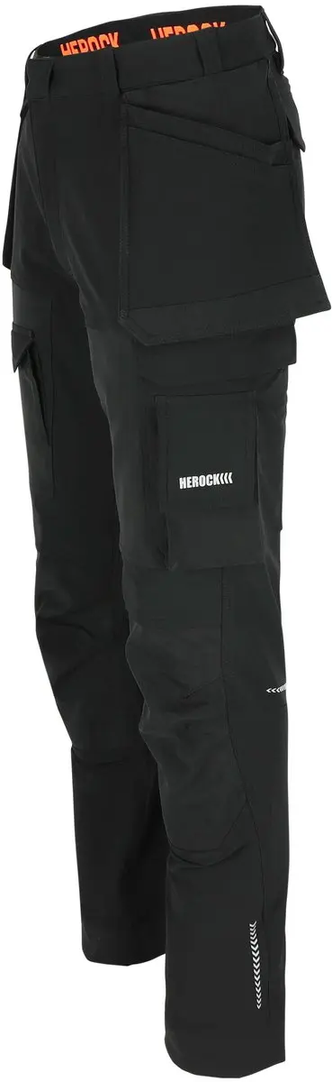 Herock Sparo Shortleg Werkbroek 50 - Zwart