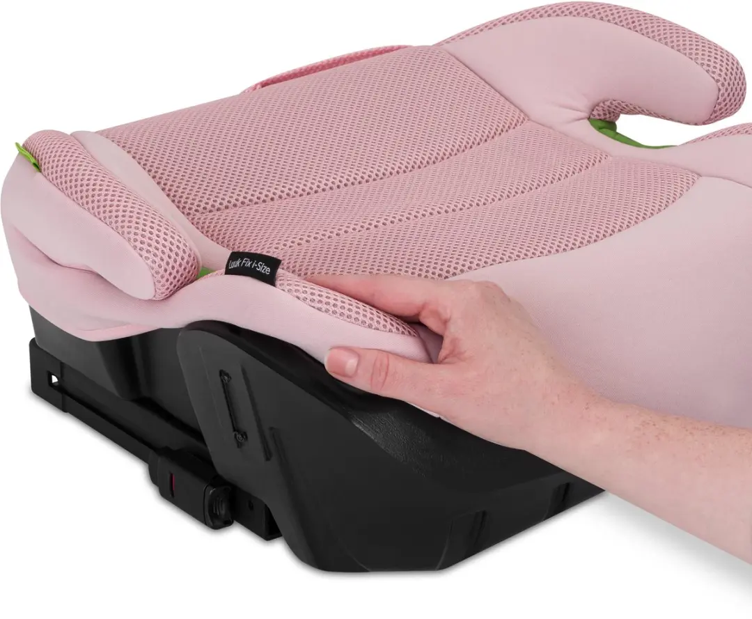 Lionelo Luuk FIX i-Size Autostoel Booster 22-36kg Roze
