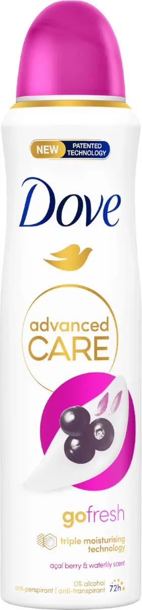 Dove Deospray Acai Bes & Waterlelie 150ml
