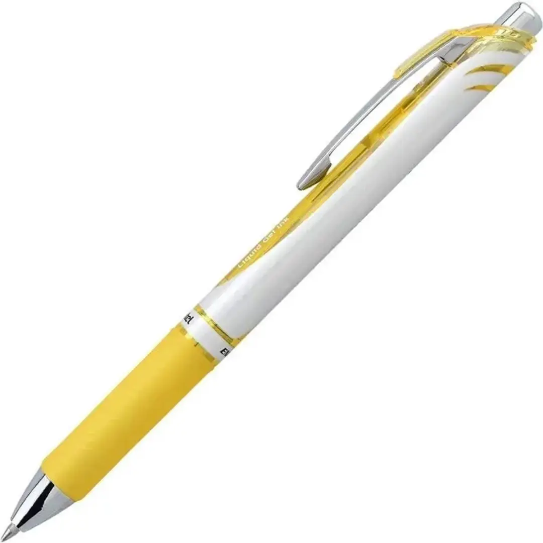 Pentel EnerGel BL-77 Gelpen 0.7mm Geel
