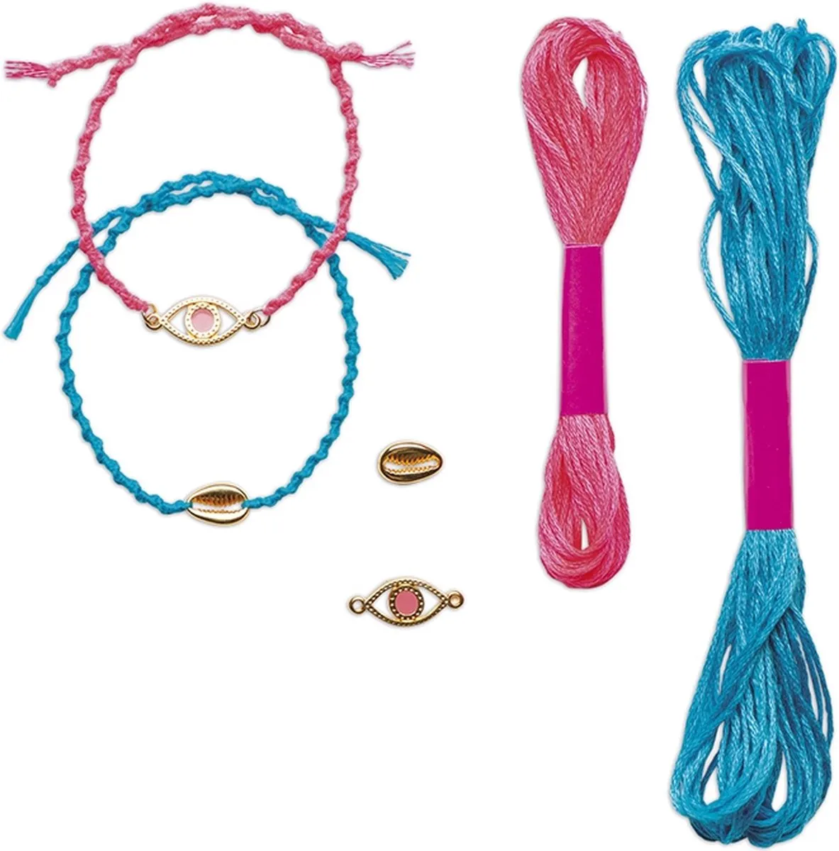 Janod Atelier Bijoux Vriendschapsarmbandjes - Meerkleurig
