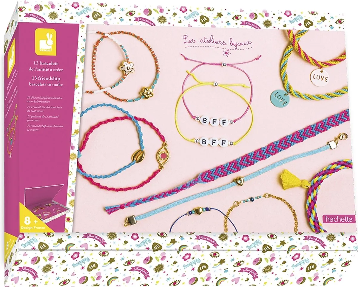 Janod Atelier Bijoux Vriendschapsarmbandjes