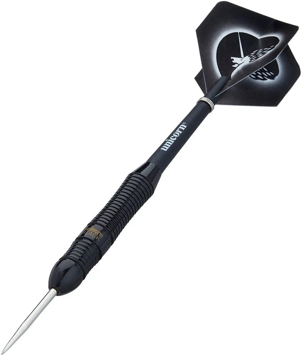 Unicorn Core Plus Black Brass Dartpijlen - 3 Stuks - afbeelding 6 van 6