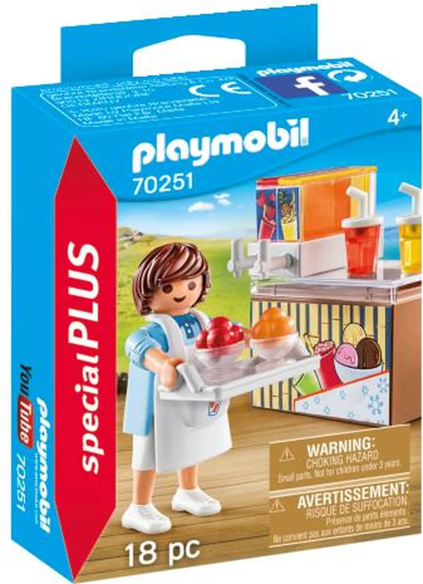 Playmobil Special Plus Slush-verkoper 70251