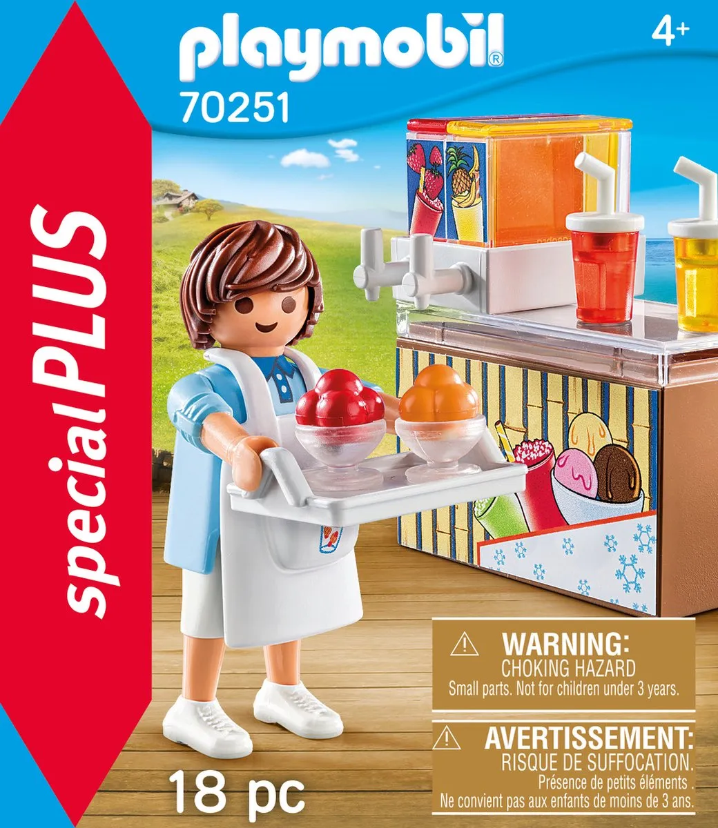 Playmobil Special Plus Slush-verkoper 70251 - Multicolor - afbeelding 6 van 6