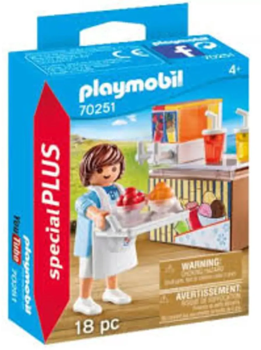 Playmobil Special Plus Slush-verkoper 70251 - Multicolor - afbeelding 5 van 6