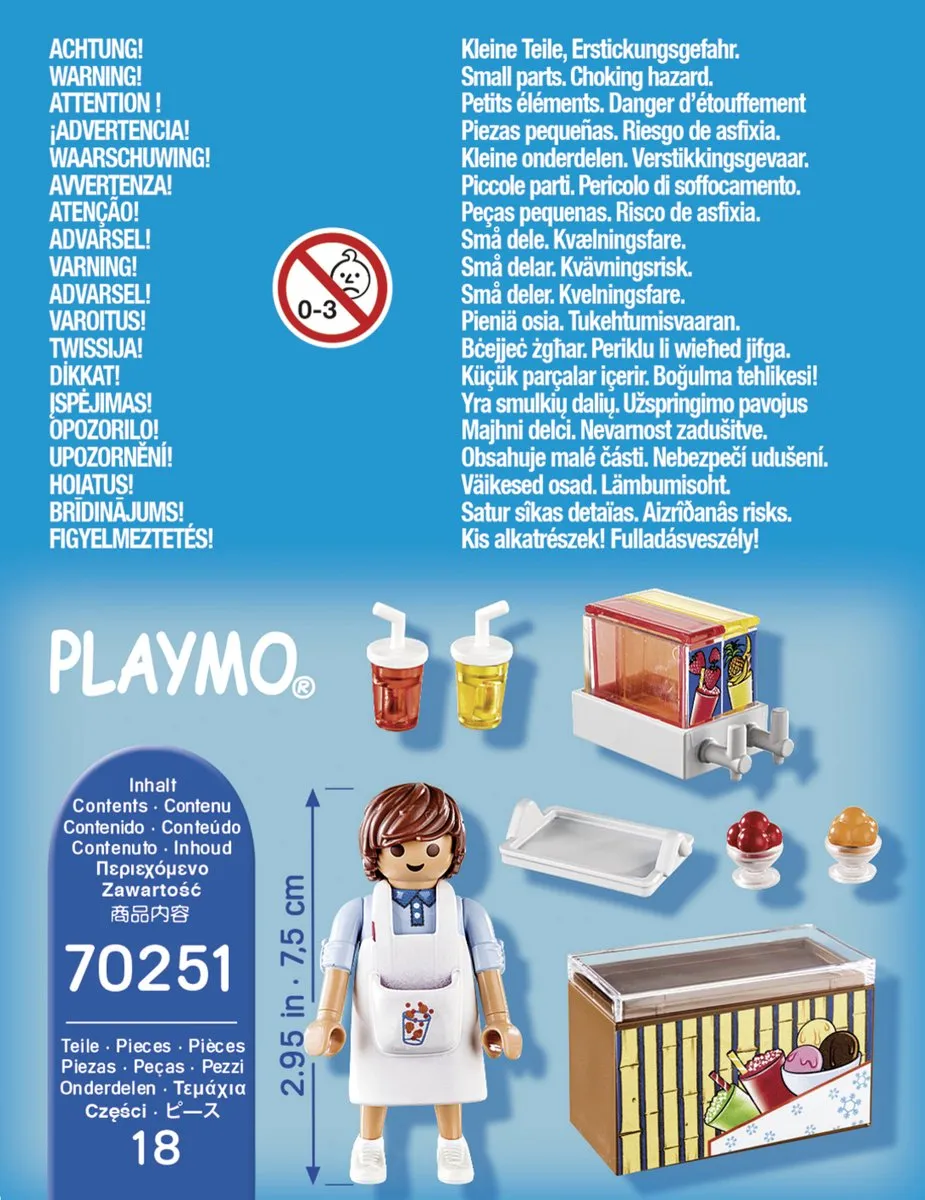 Playmobil Special Plus Slush-verkoper 70251 - Multicolor - afbeelding 2 van 6