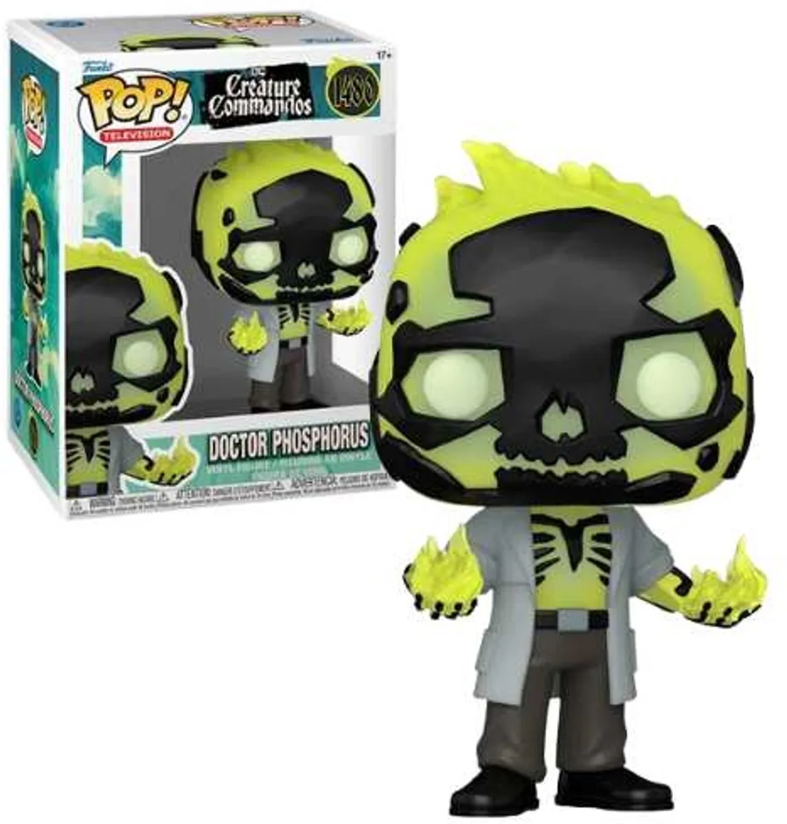 Funko Pop! DC Comics Creature Commandos Doctor Phosphorus #1480 - Multicolor