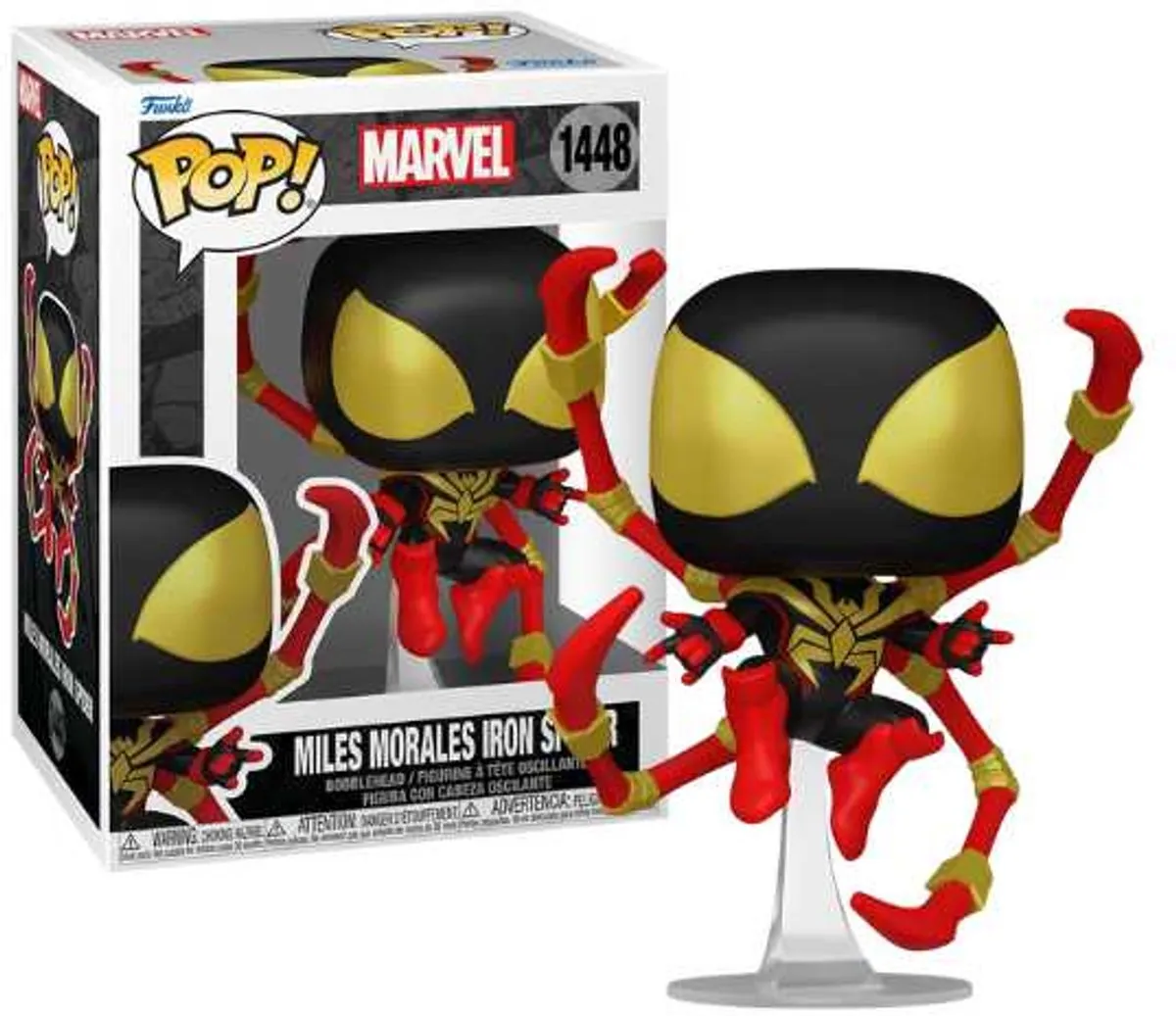 Funko Pop! Marvel Miles Morales Iron Spider #1448 - Veelkleurig