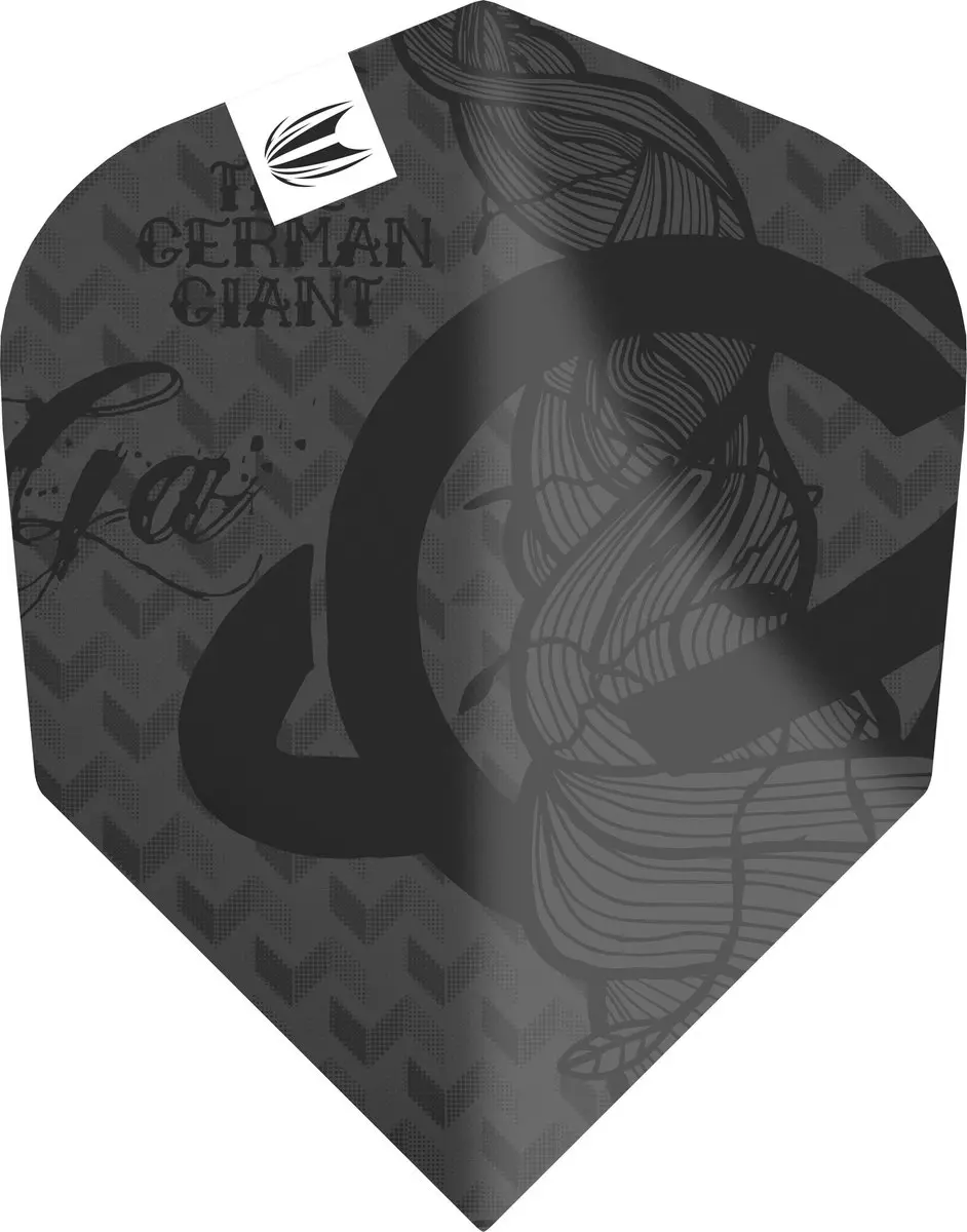 Target Gabriel Clemens 337450 Dart Flights - 3 Stuks - Geel/Wit/Zwart