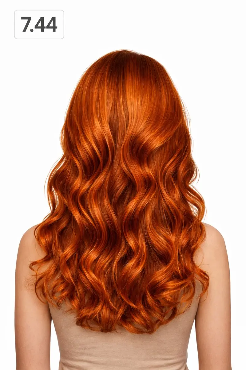 Marvel Natural Colors 7.44 Auburn Copper Haarverf - 5 Stuks