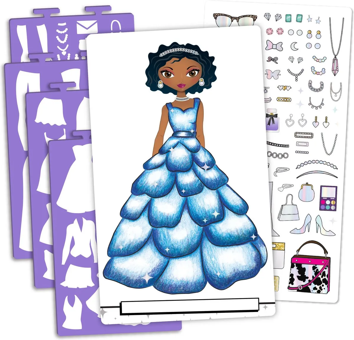 Crayola Creations Glam Fashion Kleurboek - Veelkleurig - 30 Pagina's