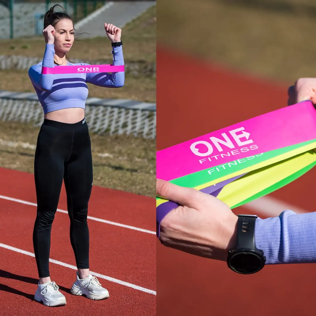 HMS One Fitness Weerstandsband Set - 4-delig - Latex