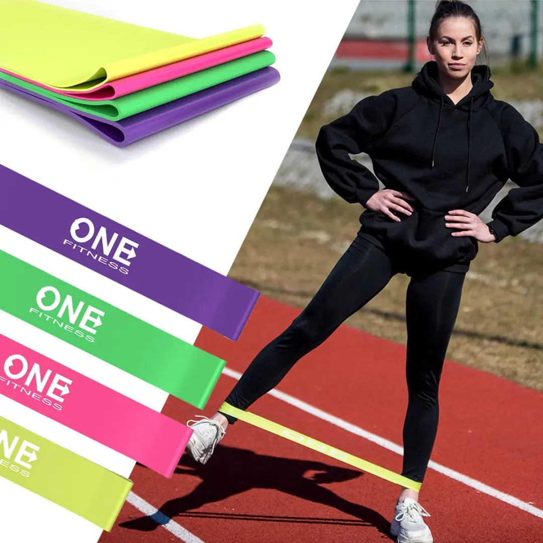 HMS One Fitness Weerstandsband Set - 4-delig - Latex