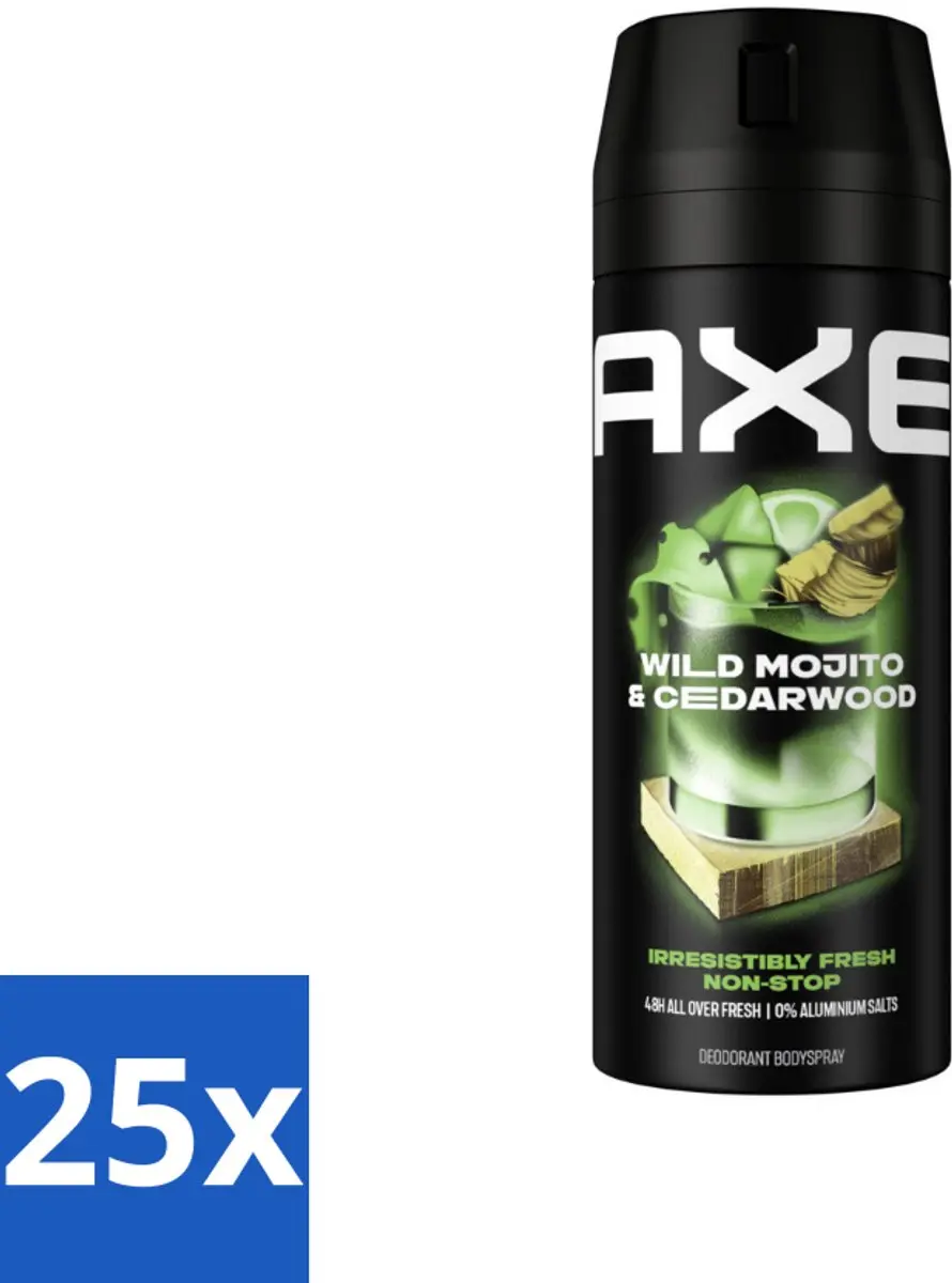 Axe Deodorant Bodyspray Green Mojito & Cedarwood 150ml