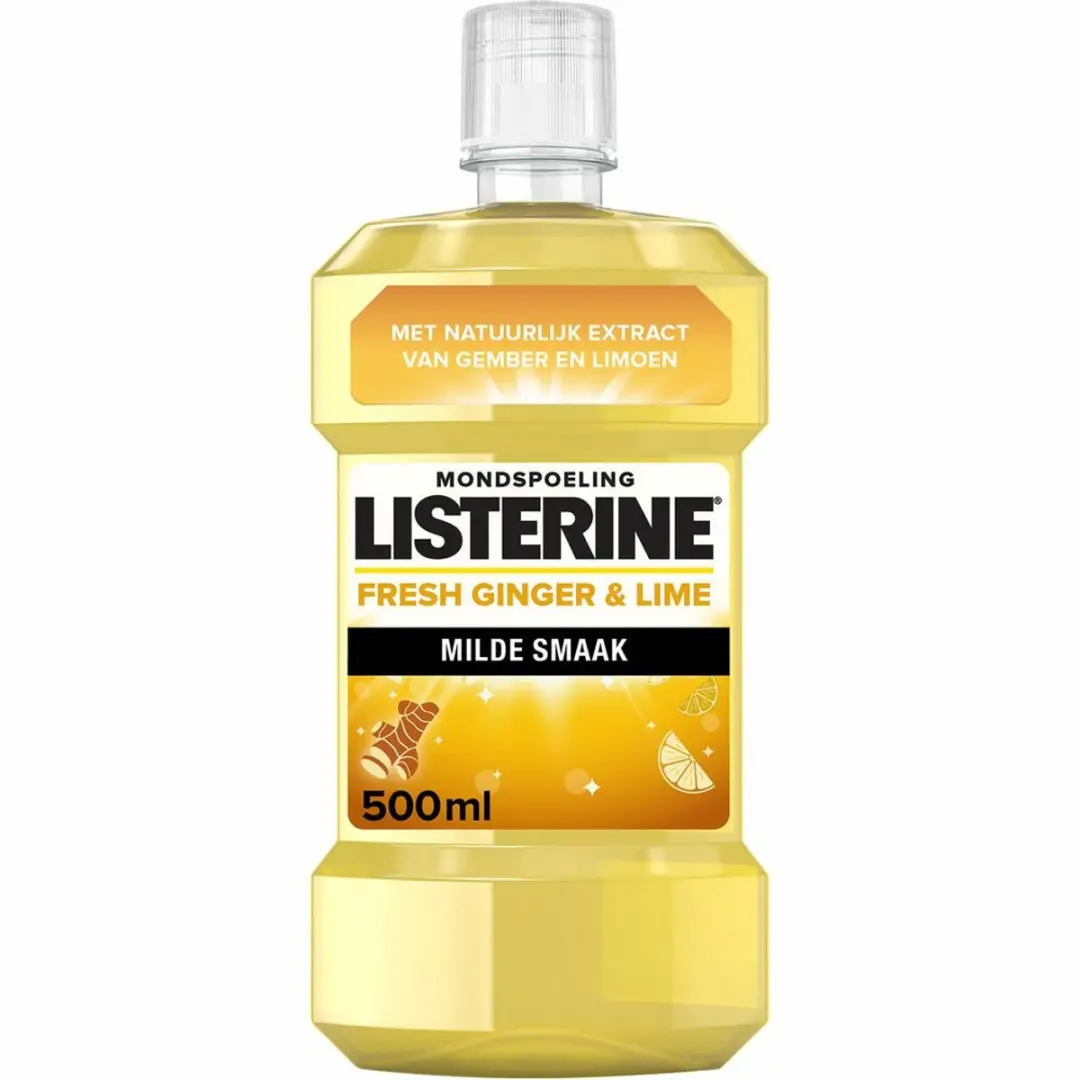 Listerine Fresh Ginger & Lime Mondwater 3500ml - 7 Stuks