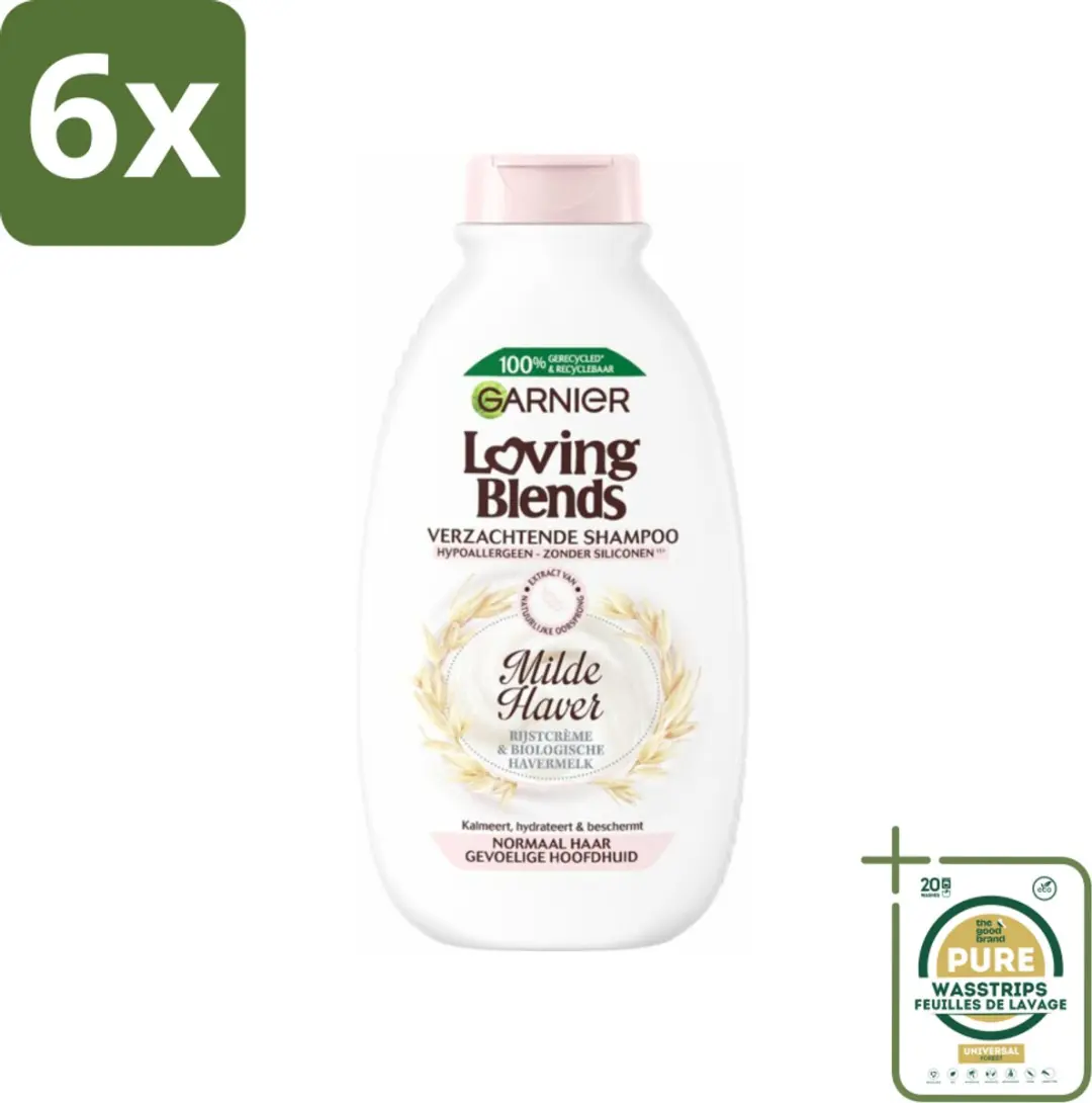 Garnier Loving Blends Milde Haver Shampoo 300ml