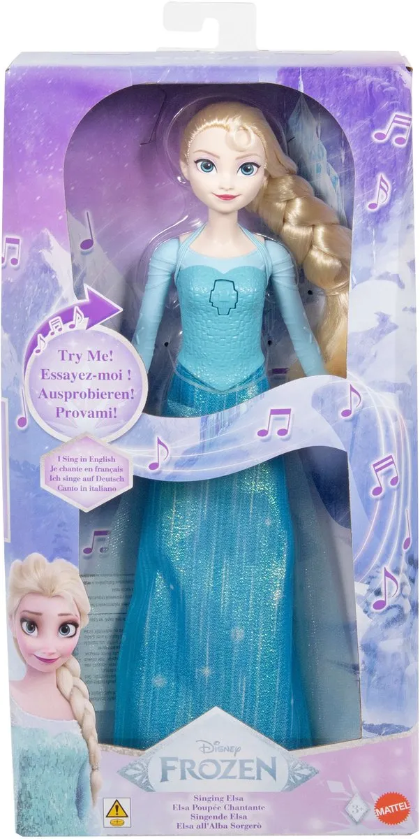 Disney Frozen Elsa Zingende Modepop - 3x AAA - JDL58