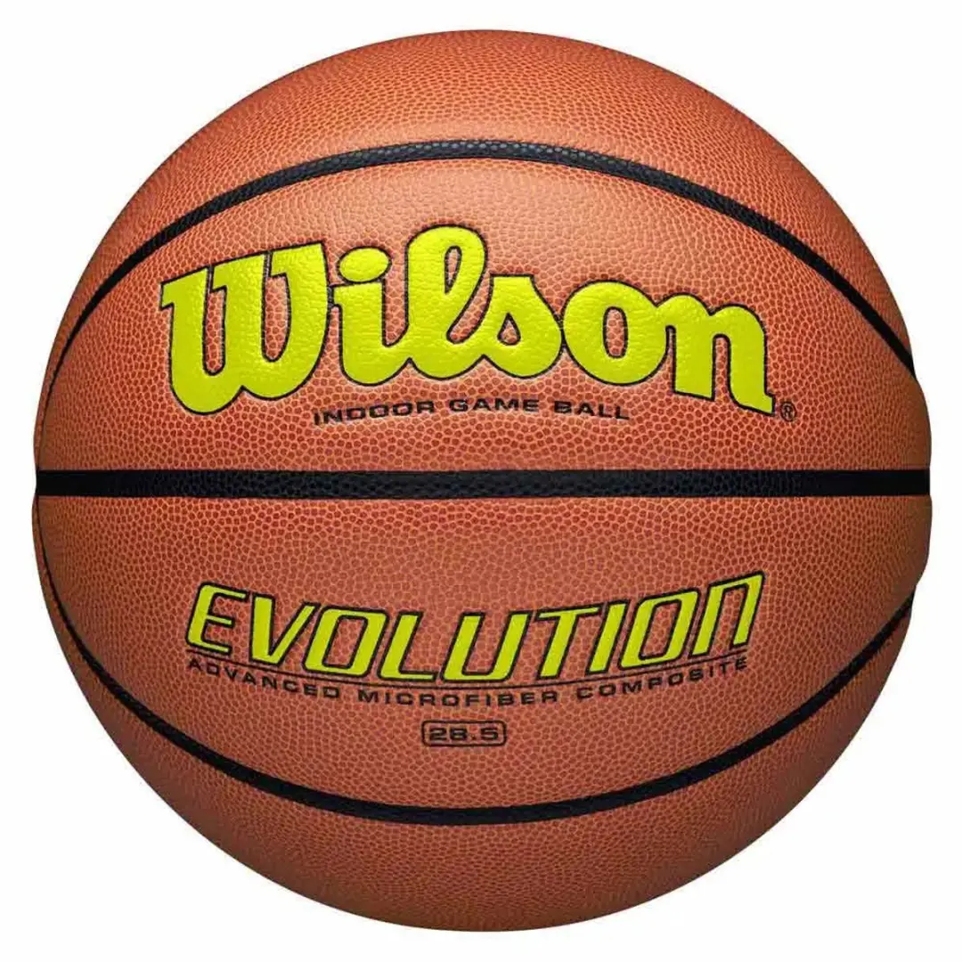 Wilson Evolution 295 Game Basketbal Bal - Maat 7 - Oranje