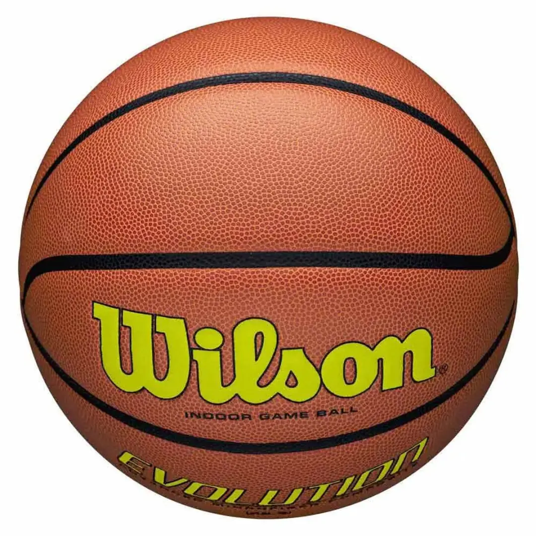 Wilson Evolution 295 Game Basketbal Bal - Maat 7 - Oranje