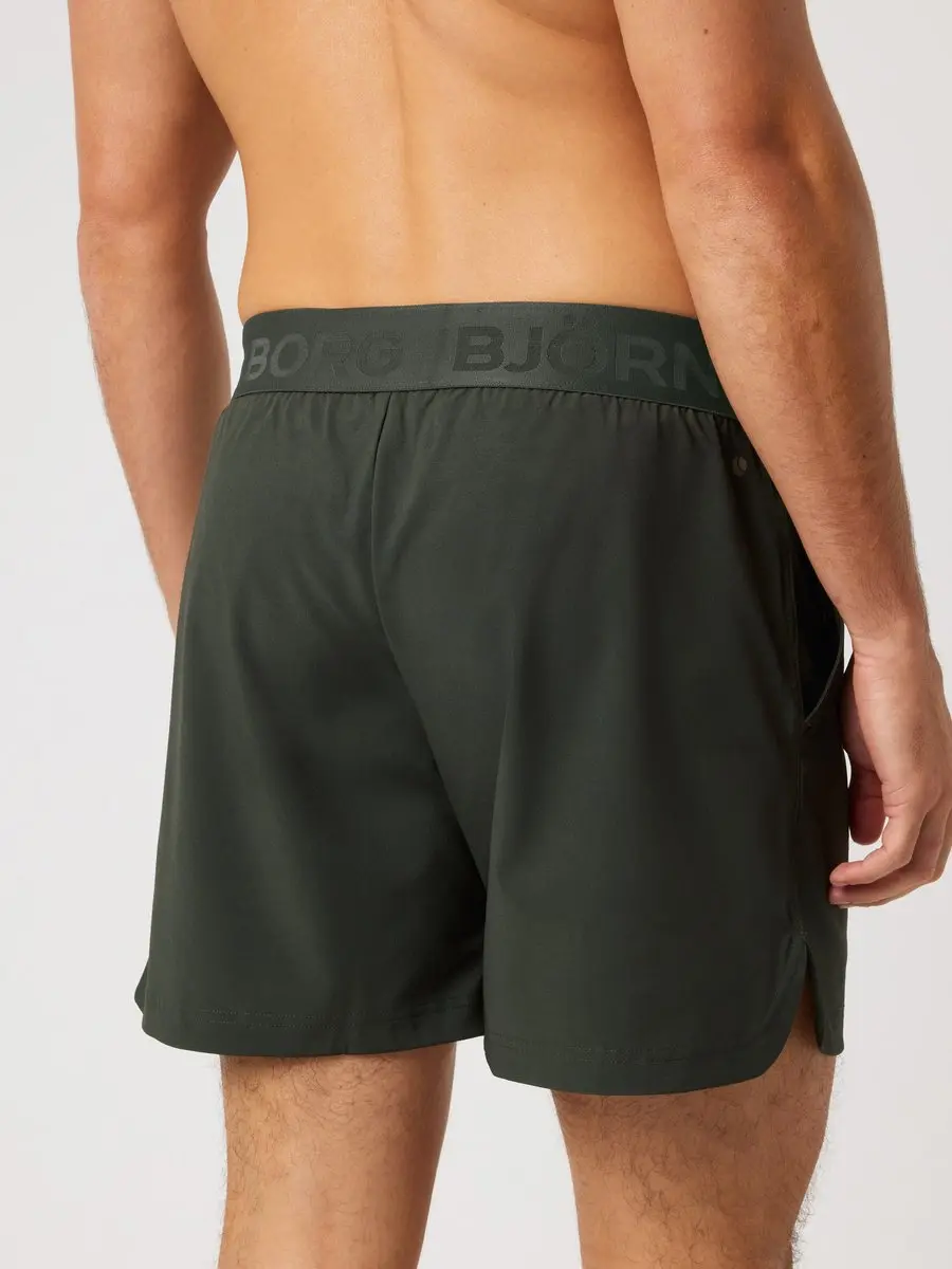 Björn Borg Korte Sportbroek Heren 6" - Rosin Groen - XL
