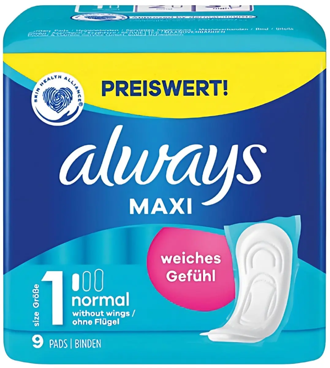 Always Maxi Maandverband Maat 1 - 15 Stuks