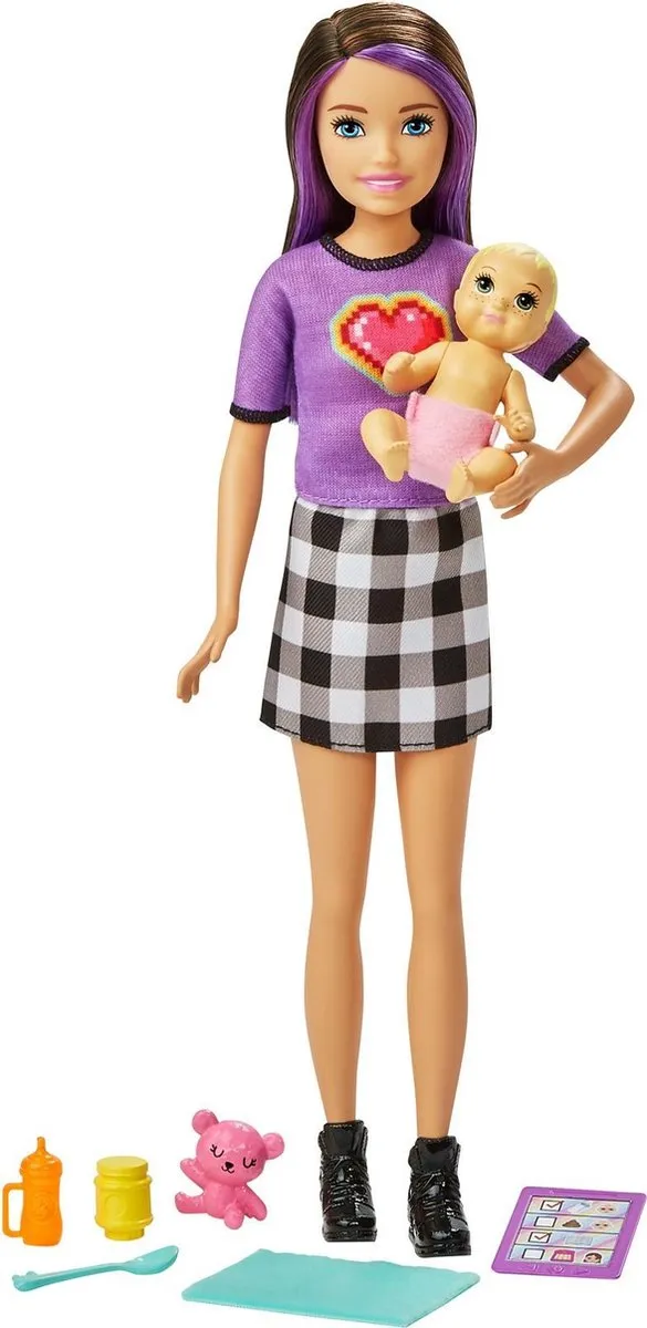 Barbie Skipper Babysitter Speelset - Meerkleurig