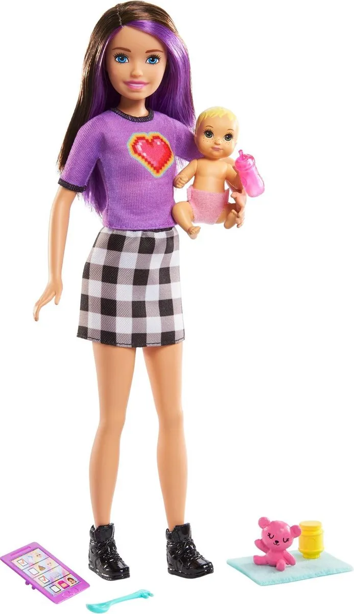 Barbie Skipper Babysitter Speelset - Meerkleurig