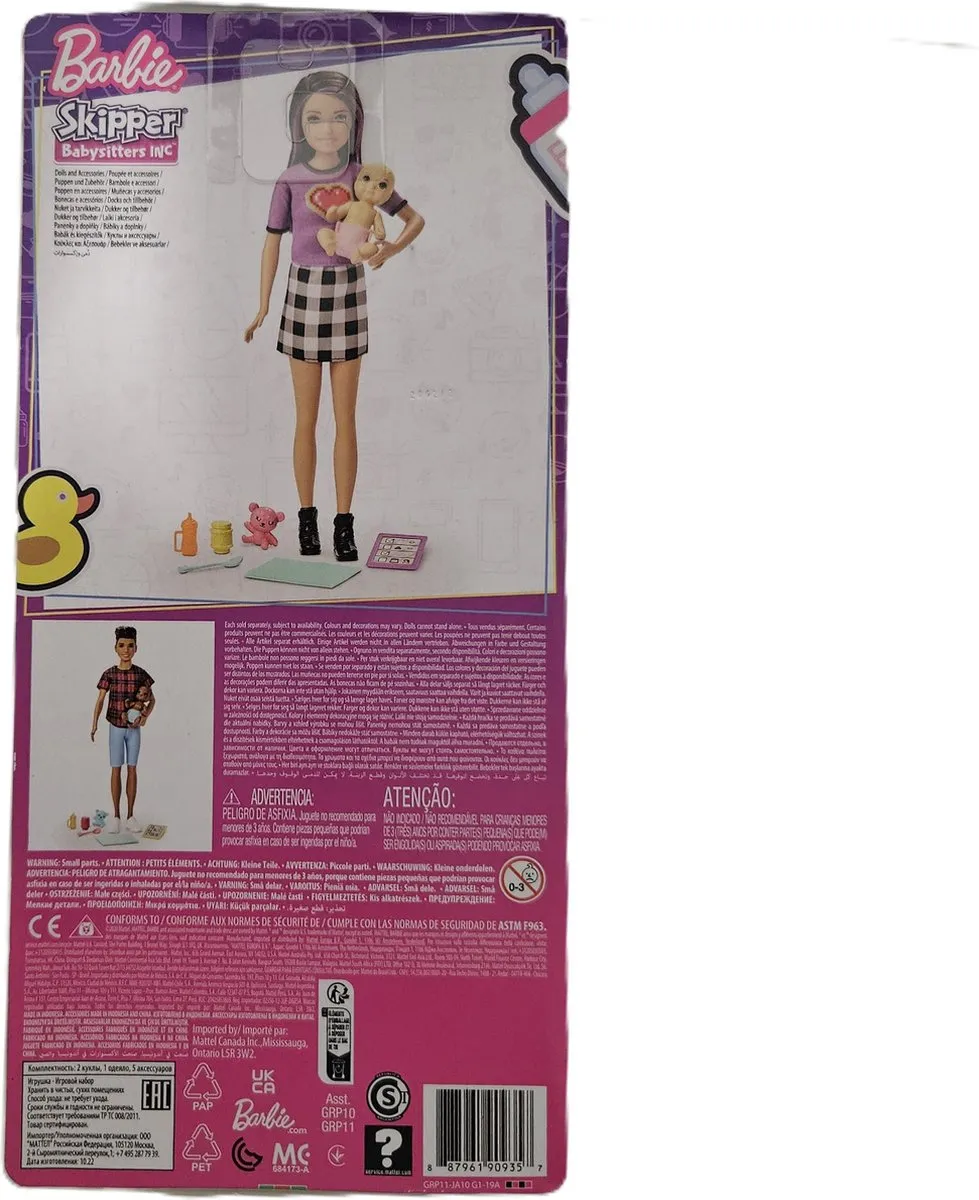 Barbie Skipper Babysitter Speelset - Meerkleurig