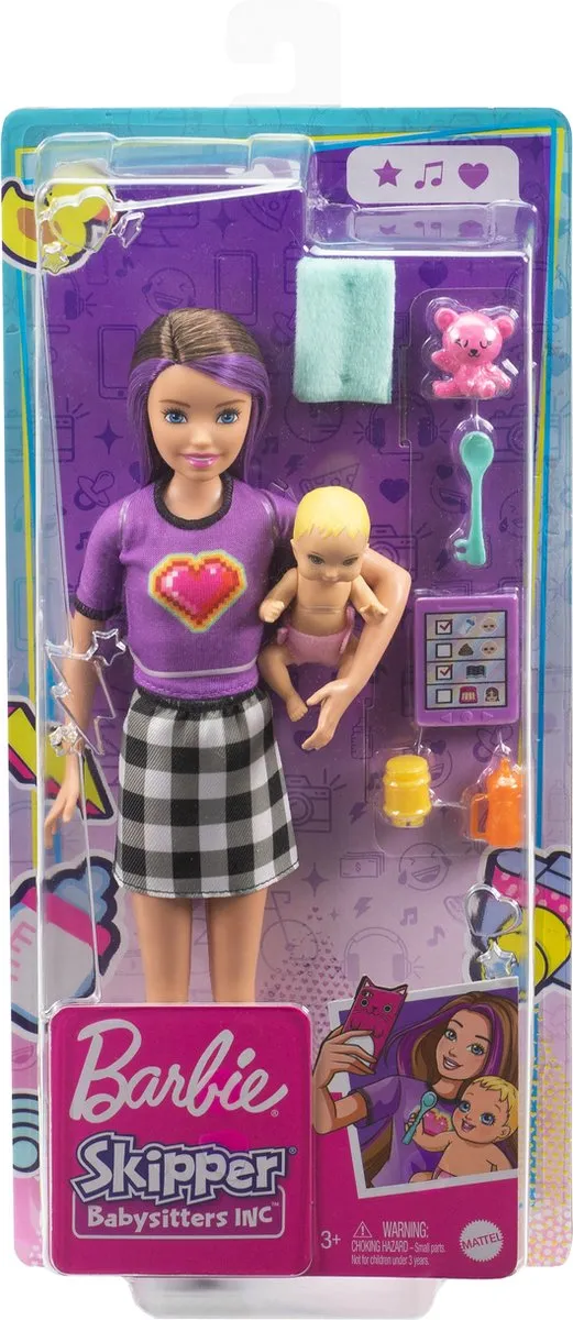 Barbie Skipper Babysitter Speelset