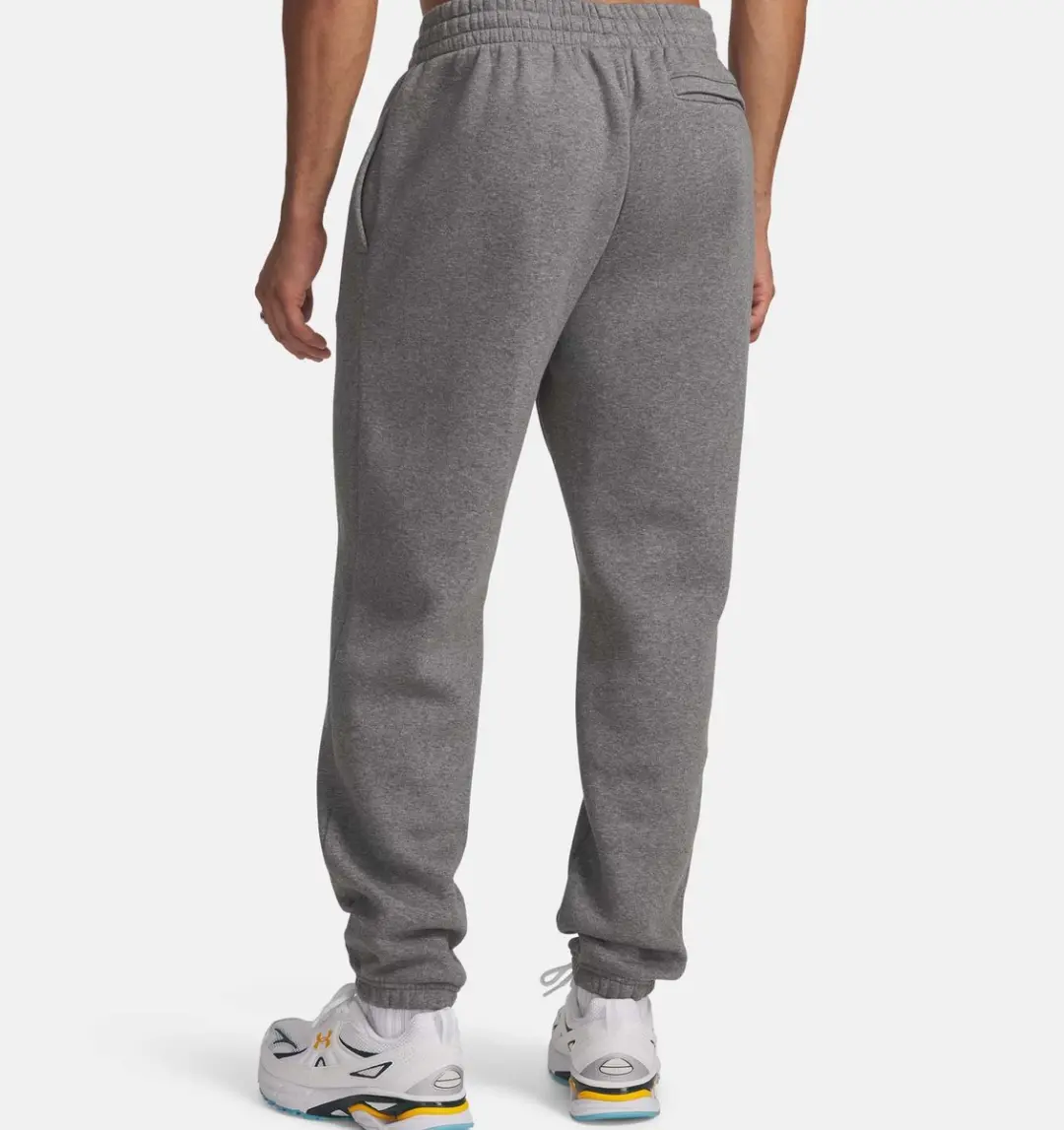 Under Armour Icon Fleece Joggingbroek Heren Short M - Grijs