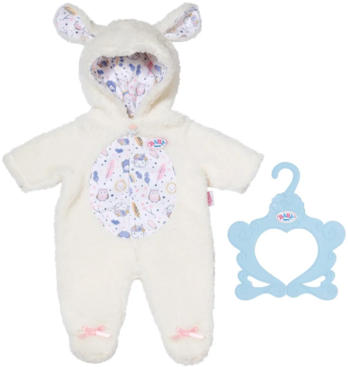 Baby Born Sheep Onesie 43cm - Meerkleurig