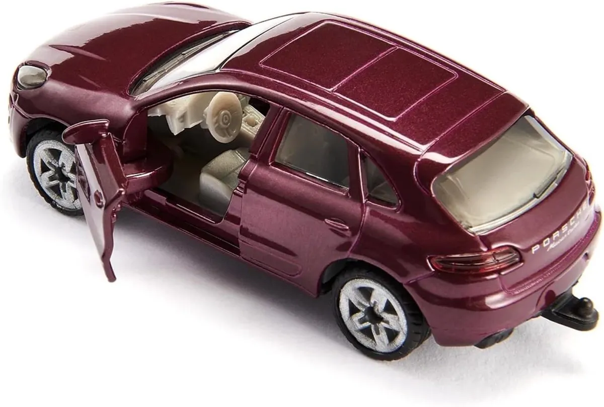 SIKU 2542 Porsche Macan Dethleffs Caravan 1:55 - Meerkleurig