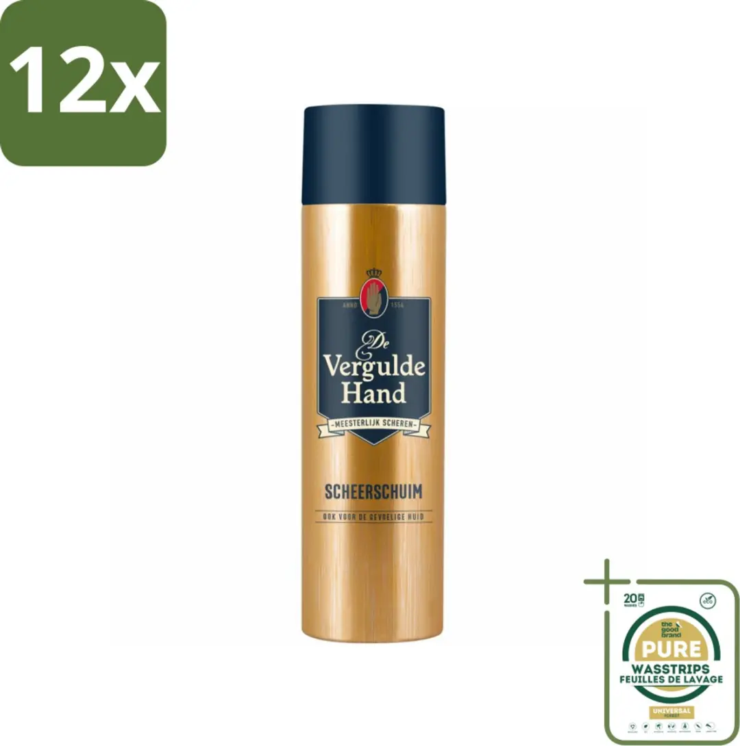 Vergulde Hand Scheerschuim 250ml