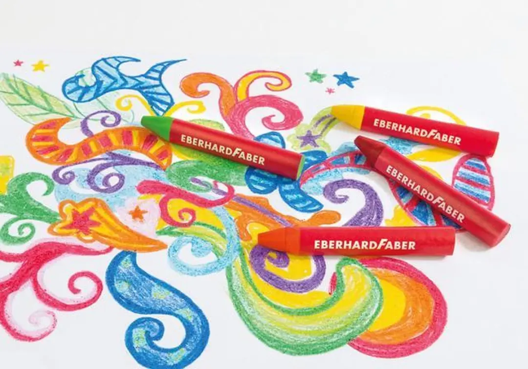 Eberhard Faber Colori WasKrijt 12 Stuks - EF-524010
