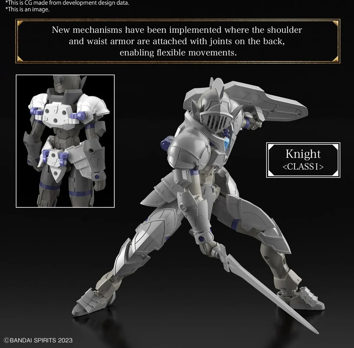 Bandai Gundam Liber Knight Model Kit