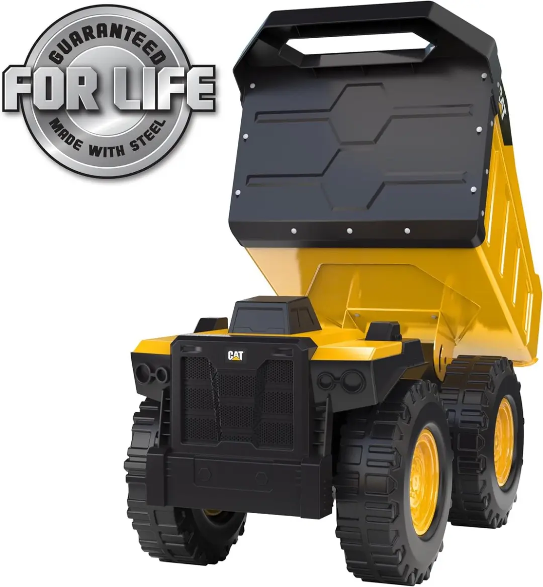 Caterpillar Mighty Steel Kiepwagen Dump - Geel